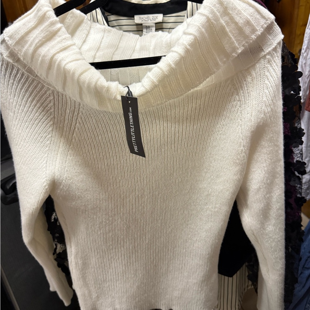 Rachel Zoe White Sweater
